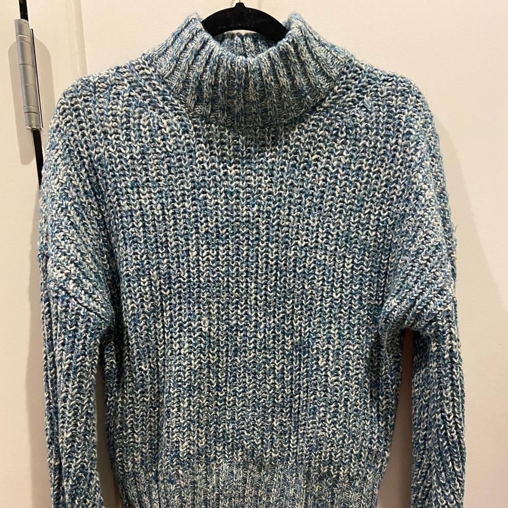 NWT J.Crew Marled Mockneck Sweater
